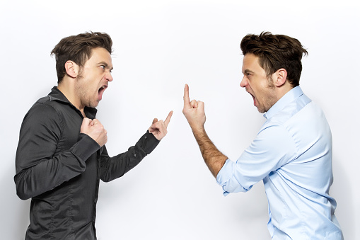 Two man Arguing