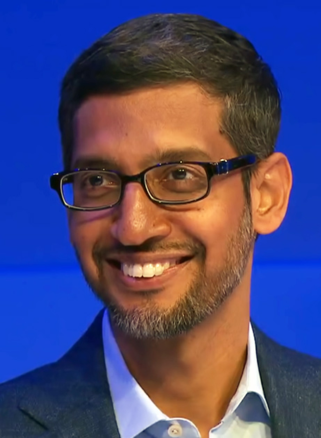 CEO of Google, Sundar Pichai