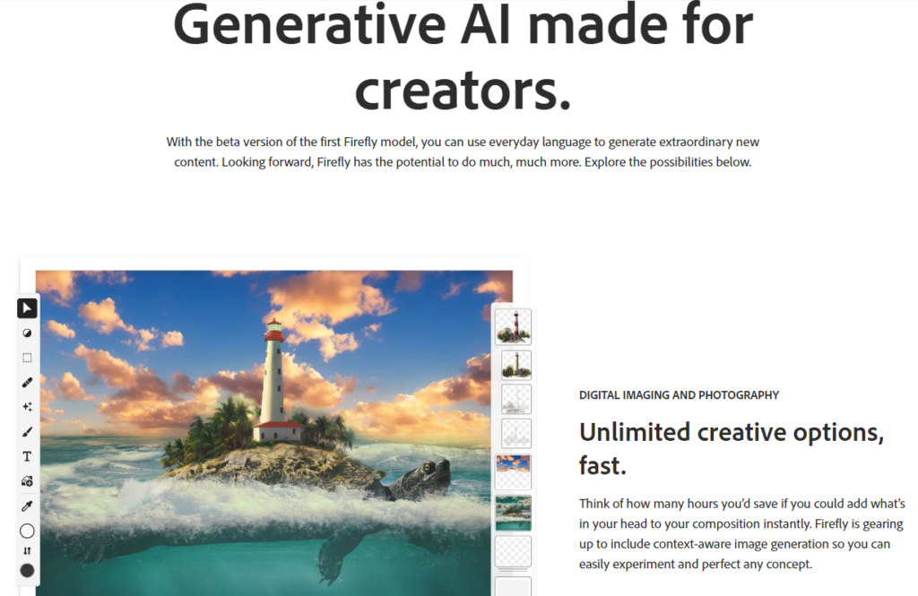 Adobe AI Firefly for Creators