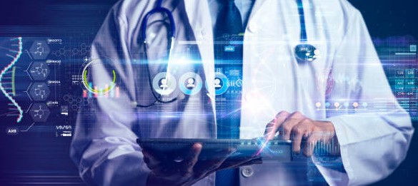 Artificial Intelligence in Healthcare Concept