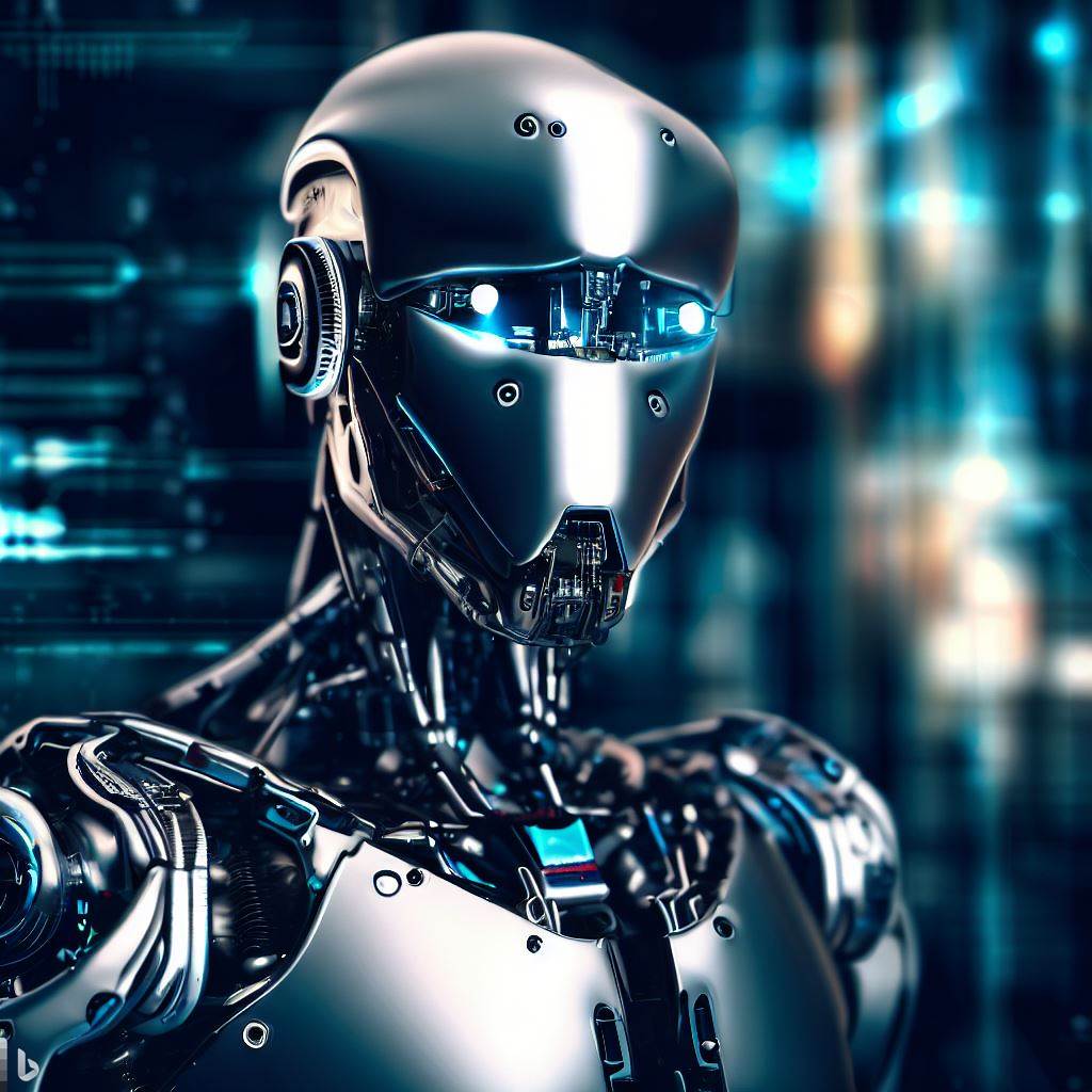 An AI Robot Concept in the Future