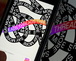 User Interface of Threads, Social Media