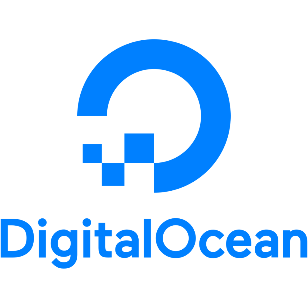 DigitalOcean Cloud Logo, Click here for more Information