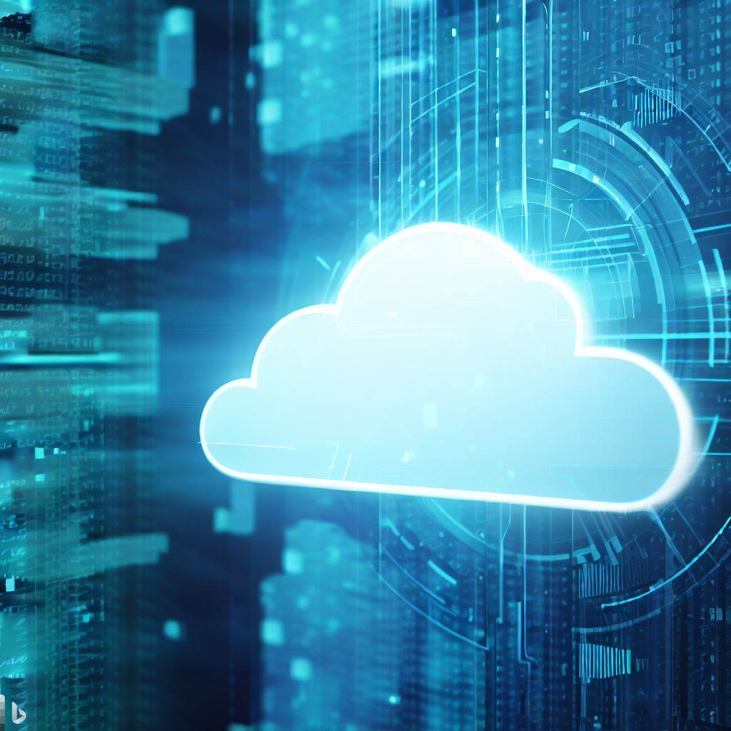 Digital Concept of A Cloud Storage for Backup