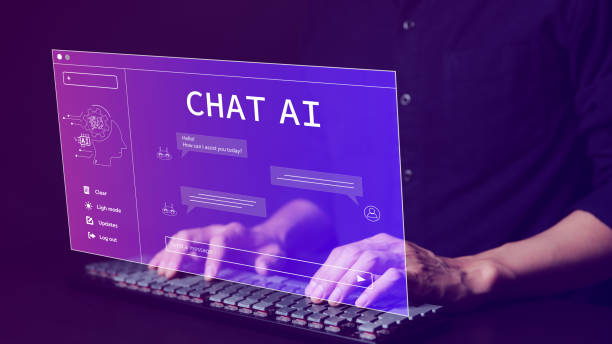 A Person using a Chatbot for Work and Business