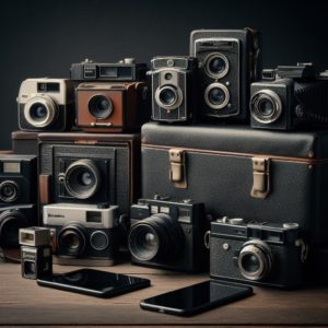 Collection of Different Cameras