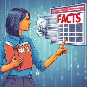 A Concept of a Person using Facts to Check Information