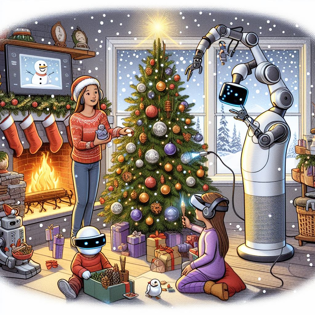 Image Concept of Holidays with AI